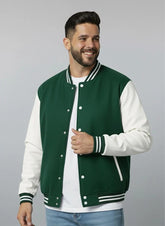 Menโs Classic Latterman Varsity Jacket