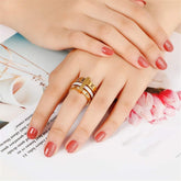 โจ Trilogy Ring โ Premium Finish โจ