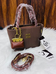 Girls imported crossbody with beautiful long strap and keychain